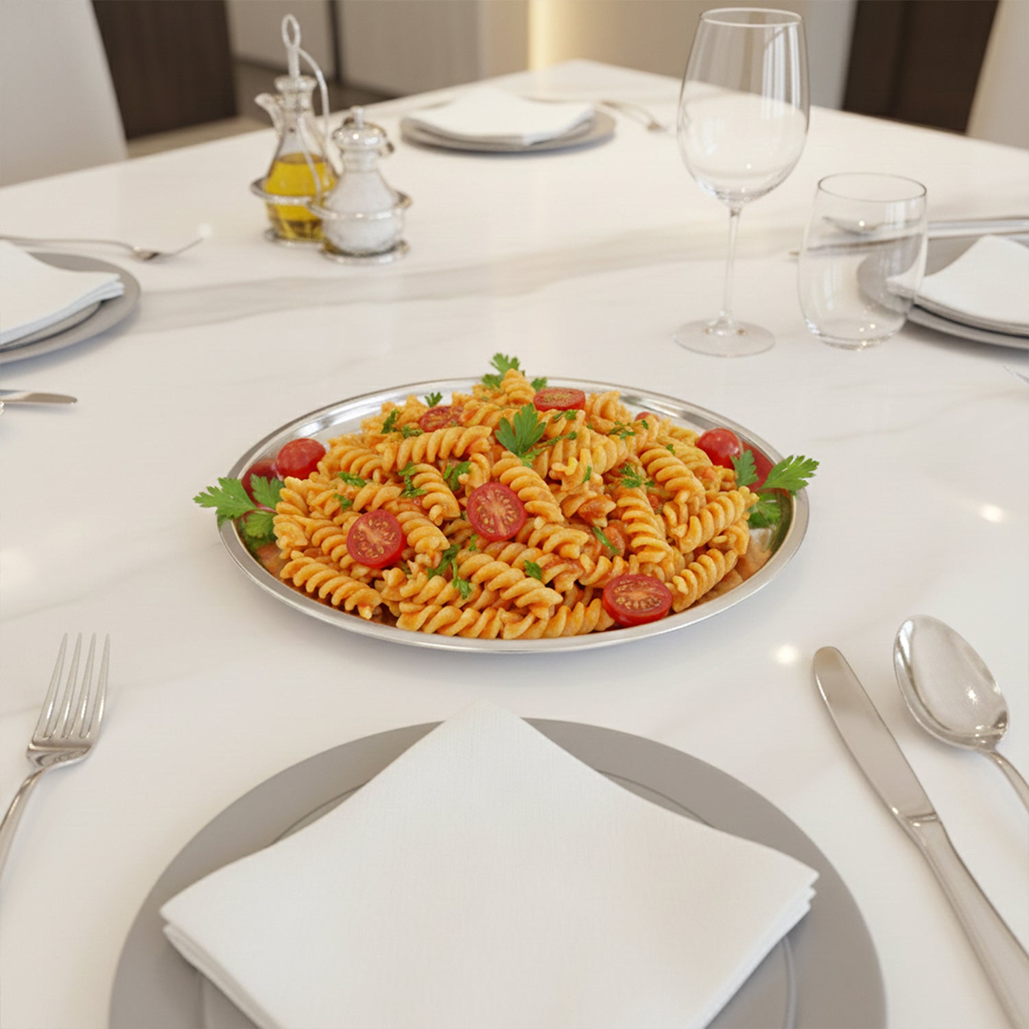 SS Quarter Plate (Set of Two)