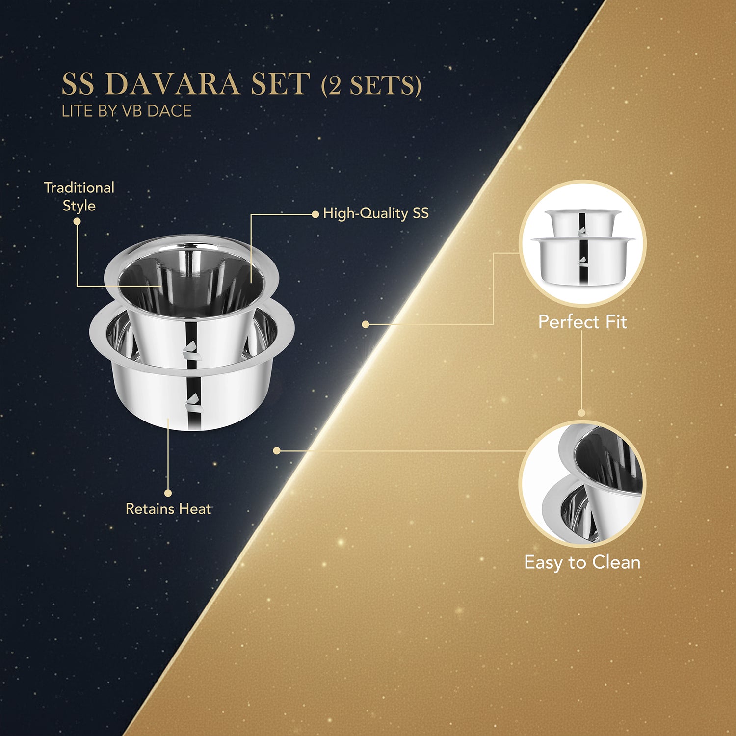 SS Davara Set (2 Sets)