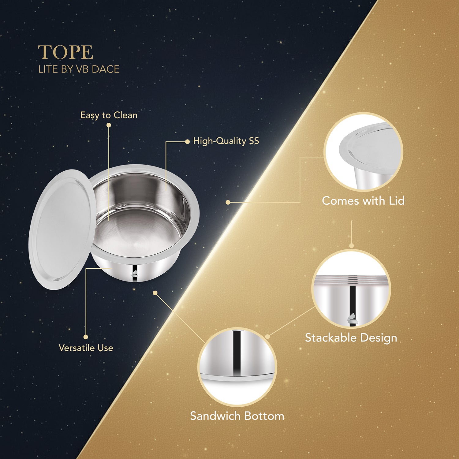 Tope (Sandwich Bottom)