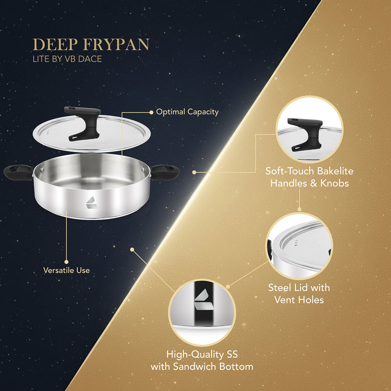Deep Frypan (Sandwich Bottom)