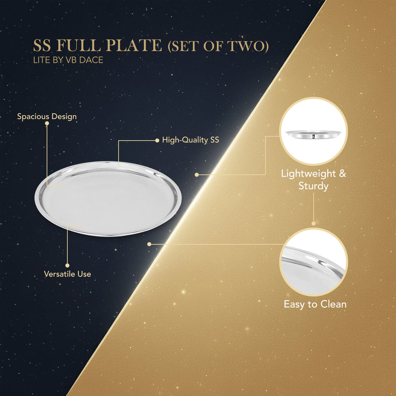 SS Full Plate (Set of Two)